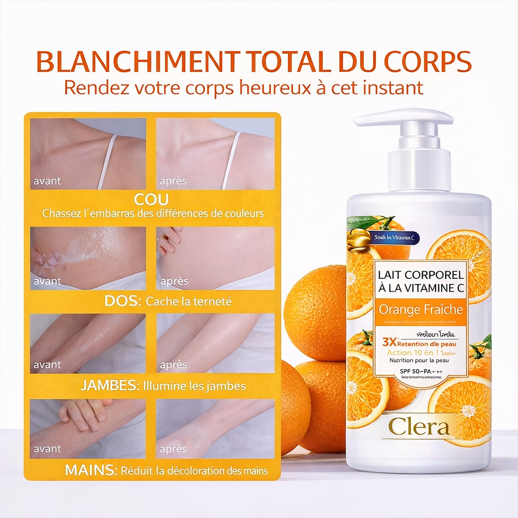 Lait corporel à la vitamine C 300ml